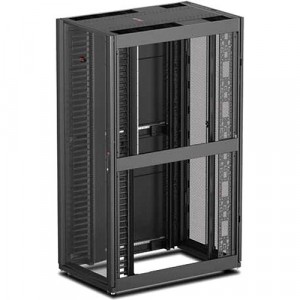 Bekalan Kuasa Terganggu NetShelter SX 48U 750mm Lebar x 1200mm Dalam Penutupan Rangkaian dengan Sisi