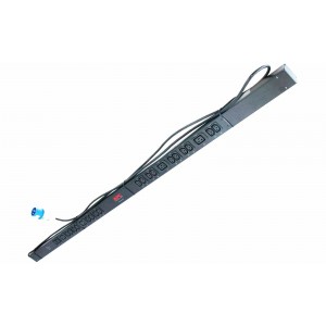 Bekalan Kuasa Terganggu PDU Rak, Asas, Zero U, 20A, 208V, (20)C13 & (4)C19