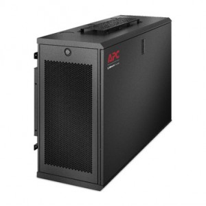 Bekalan Kuasa Terganggu NetShelter WX 6U Enkapsul Dinding Profil Rendah dengan Kipas 230V