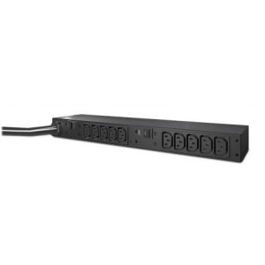 Bekalan Kuasa Terganggu PDU Rak, Asas, 1U, 30A, 208V, (10) C13