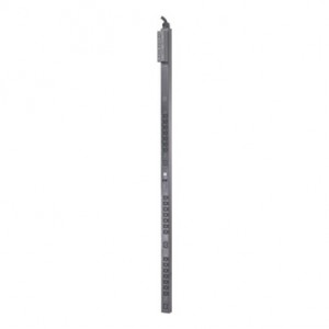Bekalan Kuasa Terganggu PDU Rak, Beralih, ZeroU, 12.5kW, 208V, (21) C13 & (3) C19, Kabel 10 kaki