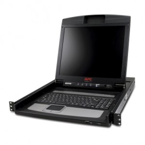 Bekalan Kuasa Terganggu APC Konsol LCD Rak 17"