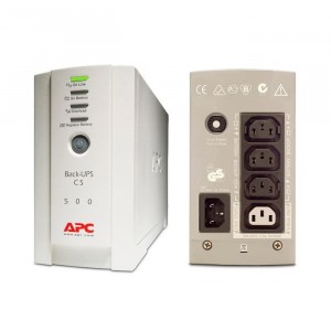 Bekalan Kuasa Terganggu APC BACK-UPS CS 500VA, 230V, USB/SERIAL - Jaminan Pembaikan atau Penggantian 2 Tahun