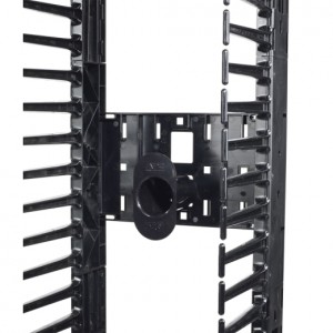 APC Valueline Vertical Cable Manager for 2 & 4 Post Racks 84"H X 12"W Double-Sided with Doors (AR8775)