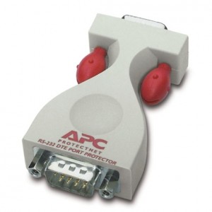 APC ProtectNet standalone surge protector for Serial RS232 lines - 9 pin female to male ( PS9-DTE )