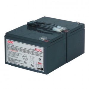 APC Replacement Battery Cartridge #6 with 2 Year Warranty ( RBC6 )
