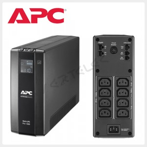 Bekalan Kuasa Terganggu Back UPS Pro BR 1300VA, 8 Soket, AVR, Antaramuka LCD - Jaminan Pembaikan atau Penggantian 2 Tahun