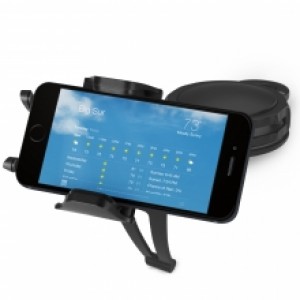 Showing image for DMOUNT Macally DMOUNT - Pemegang Telefon Dashboard Kereta Boleh Laras Sepenuhnya untuk iPhone, Smartphone, dan Telefon Mudah Alih / Fully Adjustable Car Dashboard Phone Holder for iPhone, Smartphone, and Mobile Phones