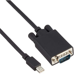 Elecom MINI DisplayPort to VGA 1M - ( AD-MDPVGA10BK )