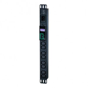 PDU Mudah, Bermeter, 1U, 16A, 230V, (8) C13