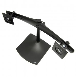 Ergotron DS100 Dual-Monitor Desk Stand Horizontal Two-Monitor Mount (33-322-200) Ergotron DS100 Dual-Monitor Desk Stand Horizontal Two-Monitor Mount (33-322-200)