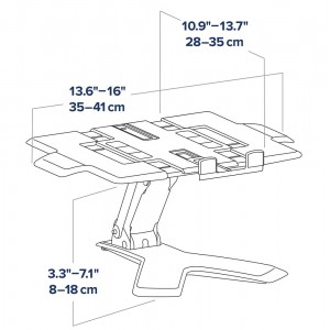 Ergotron Neo-Flex® Notebook Lift Stand Laptop Mount (33-334-085)