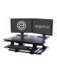 Ergotron WorkFit® Corner Standing Desk Converter Sit-Stand Desk Workstation (33-468-921)