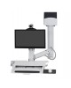 Ergotron SV Combo System with Worksurface & Pan Small CPU Holder (white) Keyboard & Monitor Mount Workstation (45-594-216) Ergotron SV Combo System with Worksurface & Pan Small CPU Holder (white) Keyboard & Monitor Mount Workstation (45-594-216)