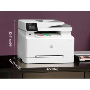 HP Color LaserJet Pro MFP M283FDW Print Scan Copy Fax 256MB 800MHz 3YW - 7KW75A