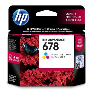 HP 678 Tri-color Original Ink [ORIGINAL]