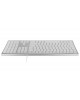 MACALLY Aluminum Ultra Slim USB Wired keyboard for Mac and PC (ACEKEYA) MACALLY Aluminum Ultra Slim USB Wired keyboard for Mac and PC (ACEKEYA)