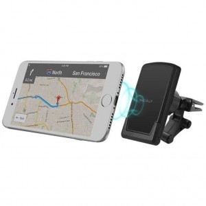 MACALLY Magnetic Car Air Vent Phone Mount for iPhone / Smartphone MVENTMAG