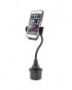 Macally 8" Adjustable Automobile Cup Holder Mount for Smartphones /GPS