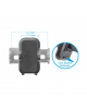 MACALLY Fully Adjustable Car Vent Mount for Smartphones and most GPS