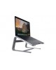 Macally Space Gray Aluminum Horizontal Laptop Stand for Laptops and MacBooks up to 17” (ASTANDSG)