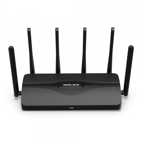 Peranti Rangkaian Mercusys Wi-Fi Router MR47BE BE9300 Tri-Band Wi-Fi 7 ...