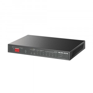 Mercusys Network Giga PoE Switch MS110GMP 10-Port Gigabit Desktop Switch with 8-Port PoE+