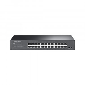 Mercusys Network Switch MS124GS 24-Port Gigabit Desktop/Rackmount Switch Mercusys Network Switch MS124GS 24-Port Gigabit Desktop/Rackmount Switch