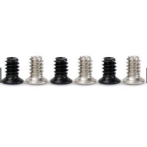 SCREW FOR COMPUTER / LAPTOP #6-32 *B M3.5 *B COMMON USE - BLACK ZINK / Nickel Plated-Silver