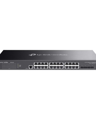 Omada 24-Port Gigabit L2+ Managed Switch with 4 10GE SFP+ Slots SG3428X