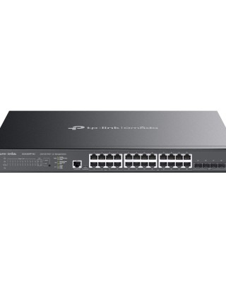 Omada 24-Port 2.5GBASE-T and 4-Port 10GE SFP+ L2+ Managed Switch with 16-Port PoE+ & 8-Port PoE++ SG3428XPP-M2