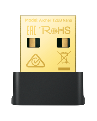 TP-Link Archer T2UB-Nano AC600 Nano Dual Band Wi-Fi Bluetooth 4.2 USB Adapter