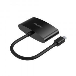 Unitek Mini DisplayPort to HDMI and VGA 1080P Full HD Adapter (Y-6328BK) Unitek Mini DisplayPort to HDMI and VGA 1080P Full HD Adapter (Y-6328BK)