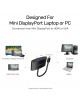 Unitek Mini DisplayPort to HDMI and VGA 1080P Full HD Adapter (Y-6328BK)
