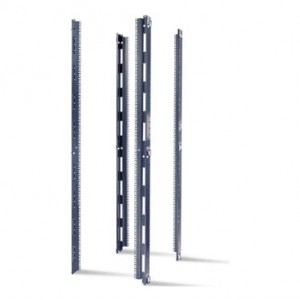 Rel Pemasangan EIA 23" NetShelter SX 42U untuk Enclosur 750mm Lebar, Lubang Persegi Kuantiti 4