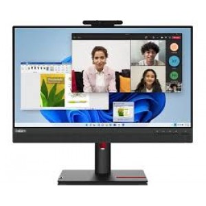 Lenovo ThinkCentre Tiny-In-One 24 Gen 5 23.8" FHD Monitor USB-C Eyesafe Display Black 3Y Warranty