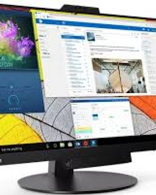 Lenovo ThinkCentre Tiny-In-One 27 27" 2560x1440 Monitor USB-C Eyesafe Display Black 3Y Warranty