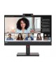 Lenovo ThinkVision T24v-30 23.8" Full HD Monitor 75Hz HDMI DP VGA IR Camera Raven Black 3Y Warranty