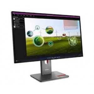 Lenovo ThinkVision P27Q-40 27" QHD Monitor 120Hz HDMI DP USB-C Modular Camera Raven Black 3Y Warranty