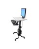 Ergotron WorkFit-C, Single HD Sit-Stand Workstation For Heavy Display 16–28 lbs monitor (24-216-085)