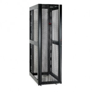 Showing image for NetShelter SX 48U 600mm Wide x 1070mm Deep Enclosure with Sides Black Bekalan Kuasa Terganggu NetShelter SX 48U 600mm Lebar x 1070mm Dalam dengan Sisi Hitam