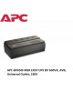 Bekalan Kuasa Terganggu APC Easy UPS BV 650VA, AVR, Soket Universal, 230V - Jaminan Pembaikan atau Penggantian 2 Tahun