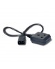 Kabel Kuasa, C14 ke BS1363 (UK), 0.6m