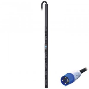Bekalan Kuasa Terganggu PDU Rak 2G, Metered, Zero U, 17.2kW, 208V, (30) C13