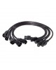 Kit Kabel Kuasa (5 ea), C13 ke C14, 0.6m