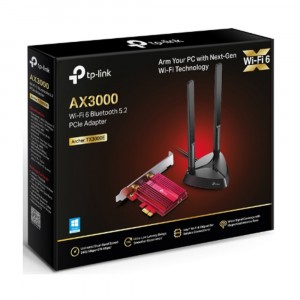 TP-Link Archer TX3000E AX3000 Wi-Fi 6 Bluetooth 5.2 PCIe Adapter
