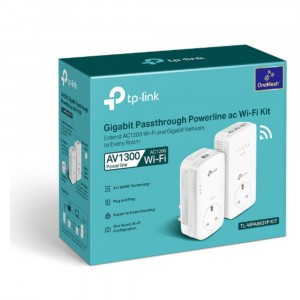 TP-Link TL-WPA8631P KIT AV1300 Gigabit Passthrough Powerline ac Wi-Fi Kit image