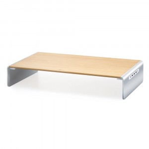 j5 create Wood Monitor Stand with Docking Station - JCT425 image