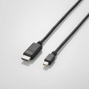 Elecom Mini DisplayPort to HDMI 3M - ( AD-MDPHDMI30BK ) image