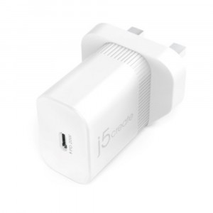 j5 create 20W PD USB-C® Wall Charger (White) - JUP1420F